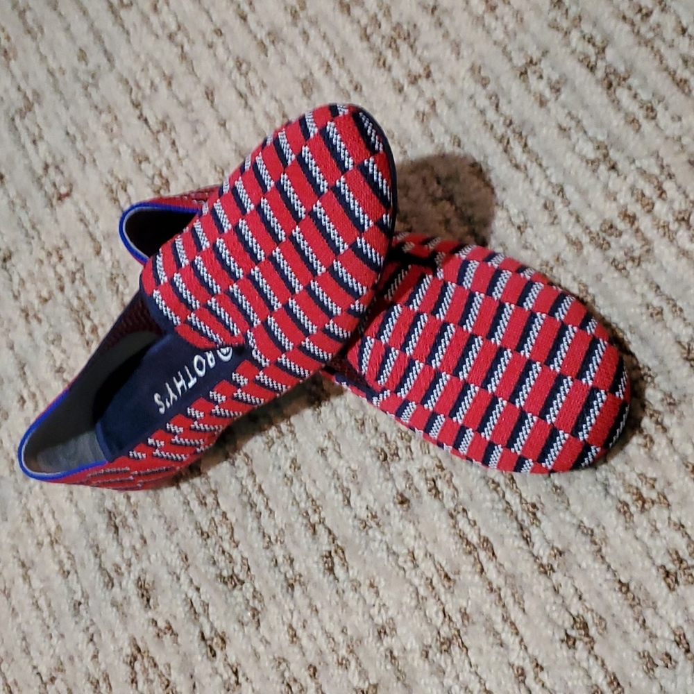 Rothy's Cherry Mosaic Loafers